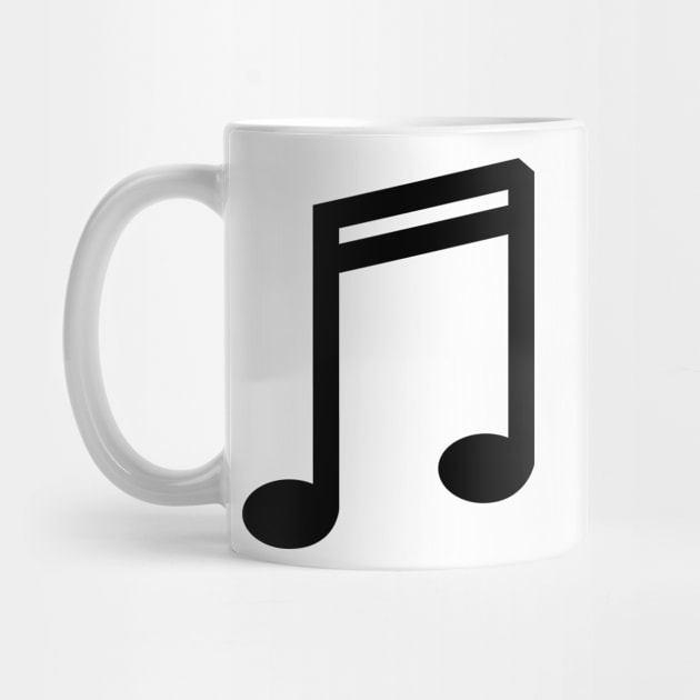 Music Note Double Bar Symbol by THP Creative